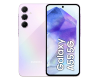 Samsung Galaxy A55 5G 8/128GB 120Hz 25W Fioletowy - 1226578 - zdjęcie 1